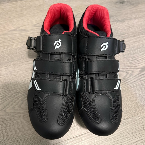 Peloton Black Spin Cycling Shoes w/ Cleats - Size 38 Woman’s 7 US - Picture 3 of 6